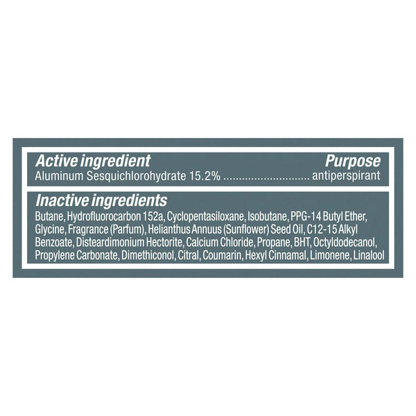 Men+Care Dry Spray Antiperspirant Deodorant for Men Cedarwood + Tonka - 1 pack - 3.8 oz per pack - plus 3 My Outlet Mall Resealable Storage Pouches