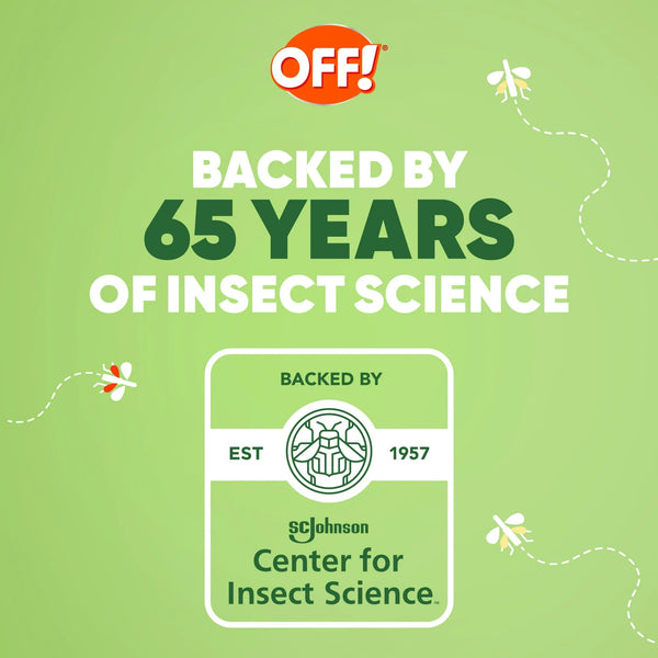 Deep Woods Long Lasting Protection 25% Deet Insect Repellent VIII Aerosol - 2 packs - 4 oz per pack - plus 3 My Outlet Mall Resealable Storage Pouches