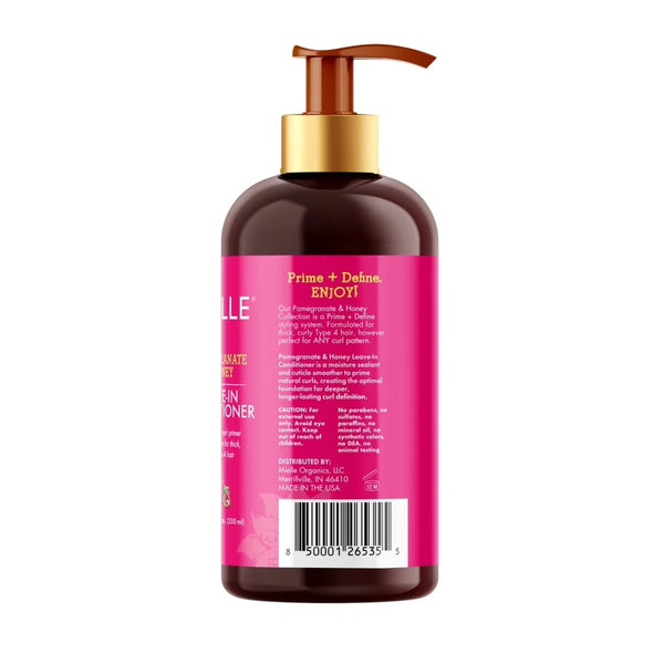 Pomegranate and Honey Leave-In Conditioner - 2 packs - 12Fl oz per pack - plus 3 My Outlet Mall Resealable Storage Pouches