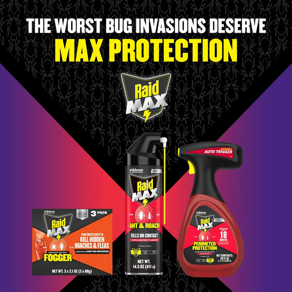 Indoor Ant and Roach Insecticide, Insect Killer - 1 pack - 14.5 oz per pack - plus 3 My Outlet Mall Resealable Storage Pouches