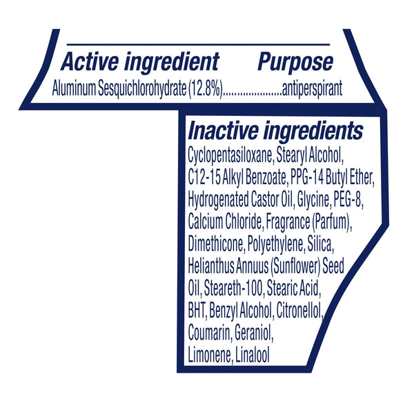 Advanced Care Antiperspirant Deodorant Stick for Women Peach & Chamomile Tea - 1 pack - 2.6 oz per pack - plus 3 My Outlet Mall Resealable Storage Pouches