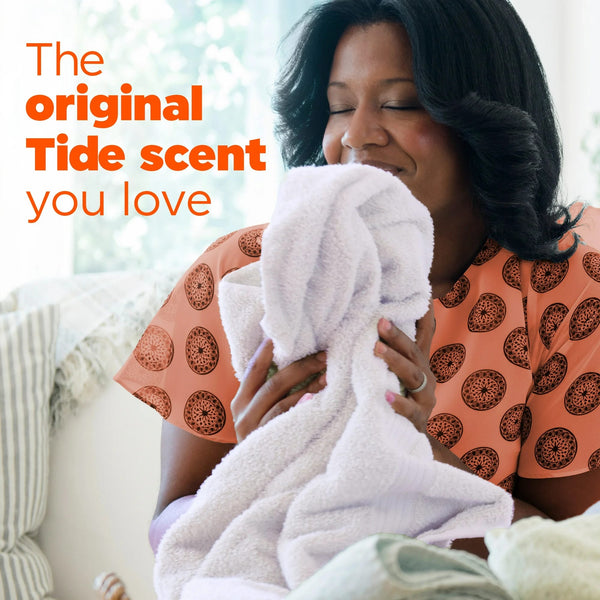 Pods Liquid Laundry Detergent Pacs, Original Scent - 1 pack - 16 Count - plus 3 My Outlet Mall Resealable Storage Pouches