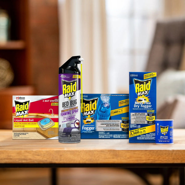 Max Indoor & Outdoor Spider & Scorpion Killer Bug Spray - 2 packs - 12 oz per pack - plus 3 My Outlet Mall Resealable Storage Pouches