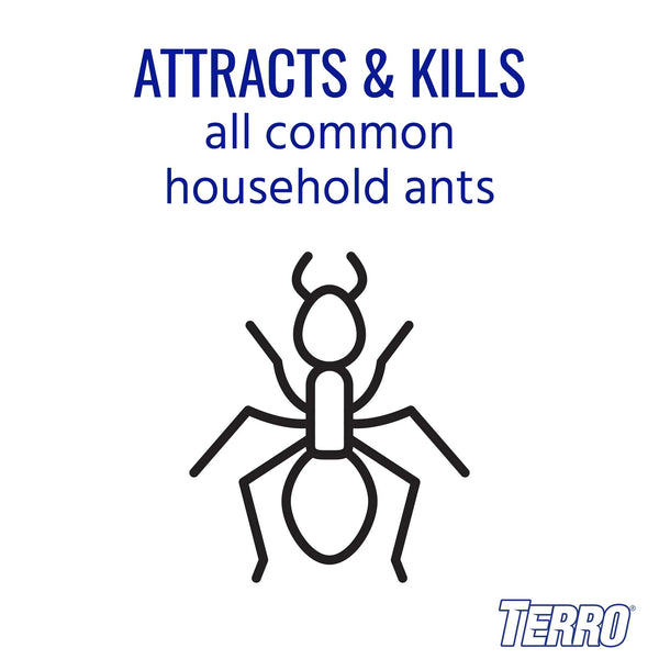 Outdoor Liquid Ant Bait Stakes - 1 pack - plus 3 My Outlet Mall Resealable Storage Pouches