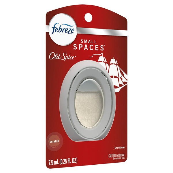 Bathroom Air Freshener, Small Spaces Odor-Fighting, Old Spice Scent - 1 pack - plus 3 My Outlet Mall Resealable Storage Pouches