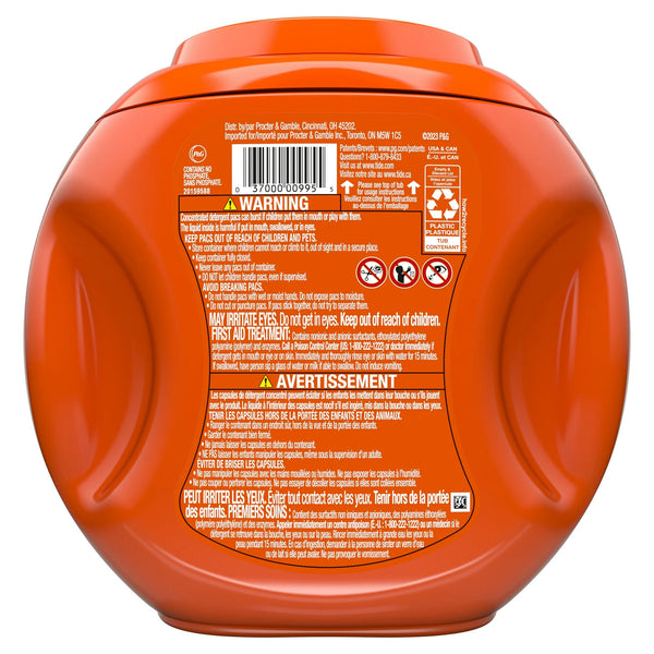 PODS Laundry Detergent Packs, Original Scent- 1 Pack - 42 count - plus 3 My Outlet Mall Resealable Storage Pouches