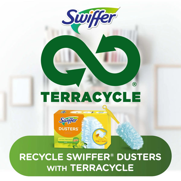 Dusters Refill for Cleaning, Feather & Microfiber Duster Alternative, Gain - 2 packs - 10 count per pack plus 3 My Outlet Mall Resealable Storage Pouches