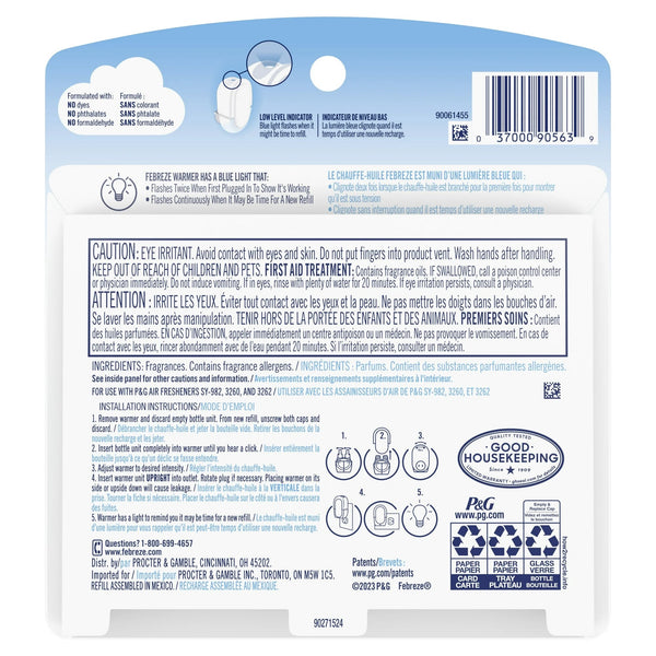Plug Refill Odor-Fighting Air Freshener Berry & Bramble Scent - 1 pack - 2 count per pack - plus 3 My Outlet Mall Resealable Storage Pouches