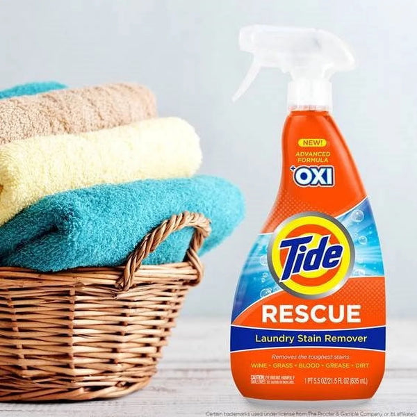 Rescue Plus Oxi Laundry Stain Remover and Carpet Cleaning Spray and Wash, Spot Cleaner - 1 pack - 22 oz per pack - plus 3 My Outlet Mall Resealable Storage Pouches