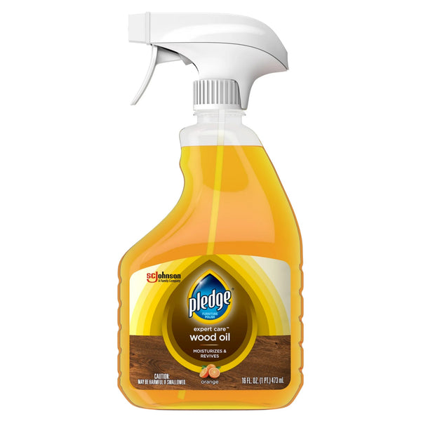 Wood Oil, Expert Care, Trigger, Orange Scent - 1 pack - 16 oz per pack - plus 3 My Outlet Mall Resealable Storage Pouches