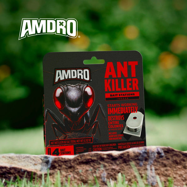 Ant Kills Ant Killer Bait Station - 2 packs - plus 3 My Outlet Mall Resealable Storage Pouches