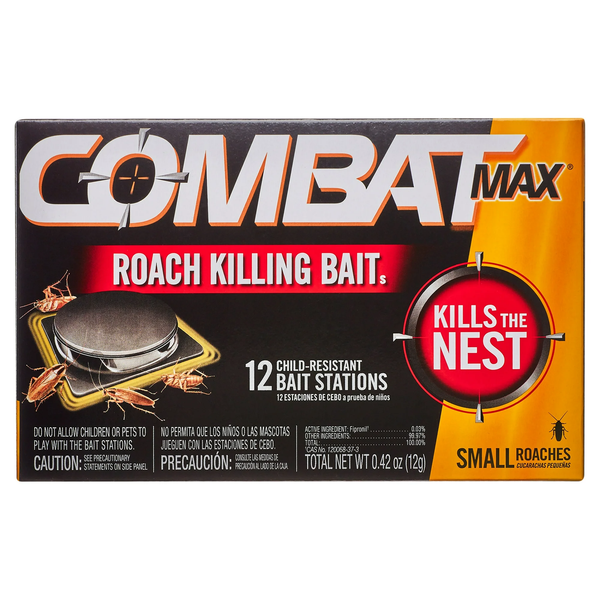 Roach Killing Bait, Small Roach Bait Station -  2 packs - 12 count per pack plus 3 My Outlet Mall Resealable Storage Pouches