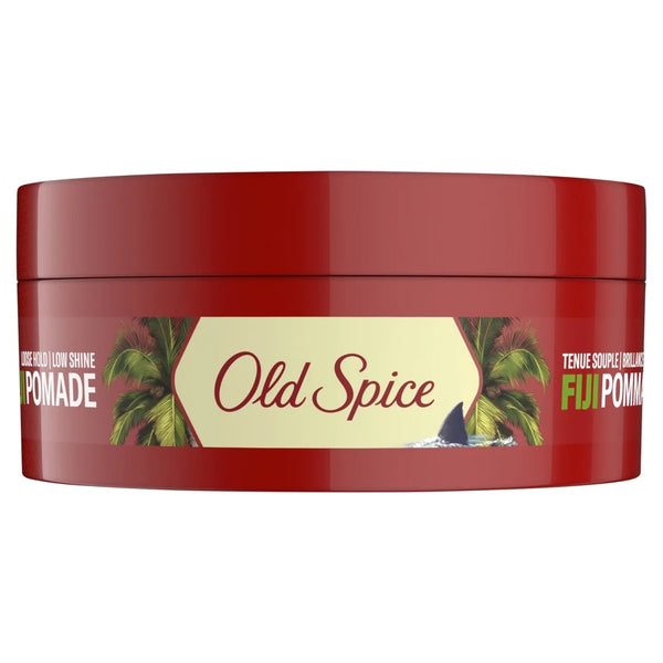 Fiji Pomade for Men, Loose Hold, Low Shine, Men's Hair Styling Pomade - 1 pack - 2.22 oz per pack - plus 3 My Outlet Mall Resealable Storage Pouches