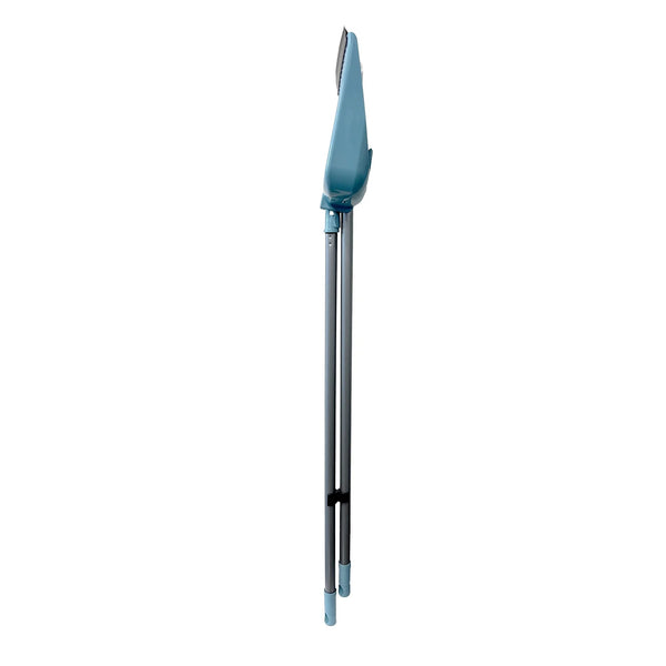 Lobby Broom and Dustpan Set, 2.75" x 11.81" x 41", Blue - 2 packs - plus 3 My Outlet Mall Resealable Storage Pouches