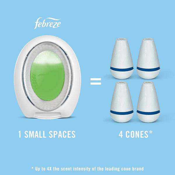 Small Spaces Air Freshener, Odor-Fighting, Berry & Bramble - 2 packs - 3 Count per pack - plus 3 My Outlet Mall Resealable Storage Pouches
