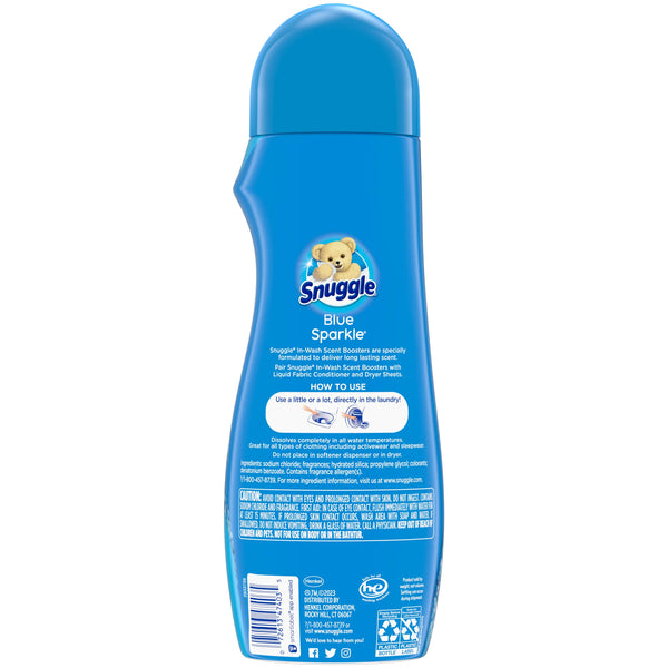 In Wash Laundry Scent Booster Crystals Blue Sparkle- 1 pack - 21 oz per pack - plus 3 My Outlet Mall Resealable Storage Pouches