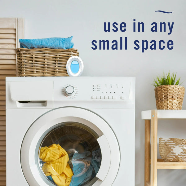 Bathroom Air Freshener, Small Spaces Odor-Fighting, Ocean, 2 Count - 2 packs - plus 3 My Outlet Mall Resealable Storage Pouches