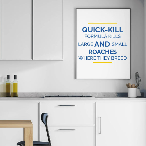 Ultra Liquid Roach Bait, Roach Killer, Kills Roaches & the Eggs They Carry -  3 packs - 3 count per pack plus 3 My Outlet Mall Resealable Storage Pouches