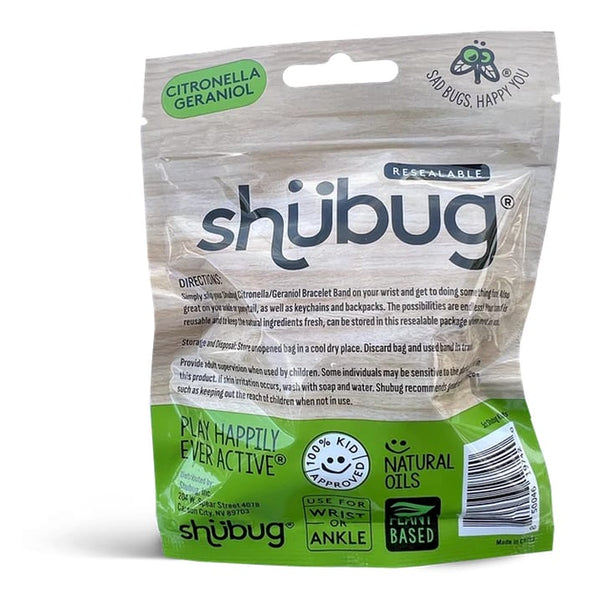 Citronella and Geraniol Coil Bracelet Band Insect Repellant, Multi-Color, Deet Free - 3 packs - 5 Count - plus 3 My Outlet Mall Resealable Storage Pouches