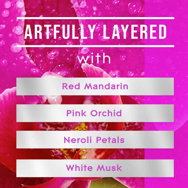 Automatic Spray Refill, Air Freshener, Infused with Essential Oils, Orchid & Neroli - 2 packs - 2 count per pack - plus 3 My Outlet Mall Resealable Storage Pouches