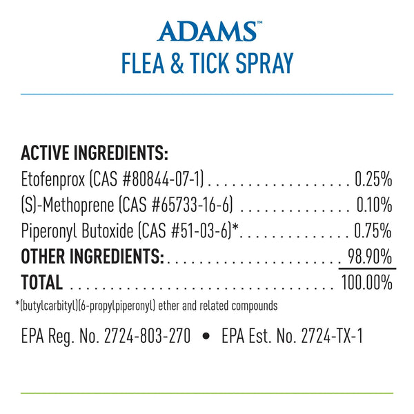 Flea and Tick Spray for Cats, Kittens, Dogs and Puppies - 1 pack - 16 oz per pack - plus 3 My Outlet Mall Resealable Storage Pouches