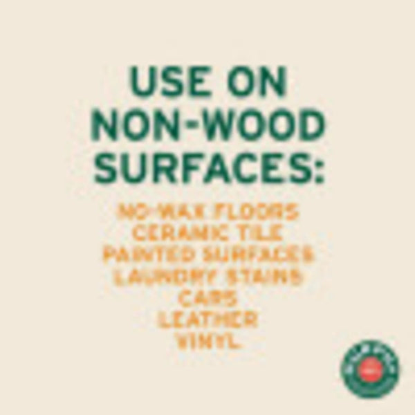 Oil Wood Surface Household Cleaner, Original - 1 pack - 32 Fl oz per pack - plus 3 My Outlet Mall Resealable Storage Pouches