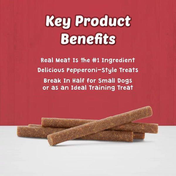 Stix Chicken Flavor Soft Treats for Dogs, Whole Grain, 3 pack, 5 oz per pack, plus 3 My Outlet Mall Resealable Storage Pouches