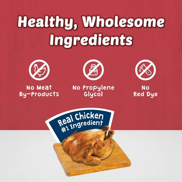 Stix Chicken Flavor Soft Treats for Dogs, Whole Grain, 1 pack, 5 oz, plus 3 My Outlet Mall Resealable Storage Pouches