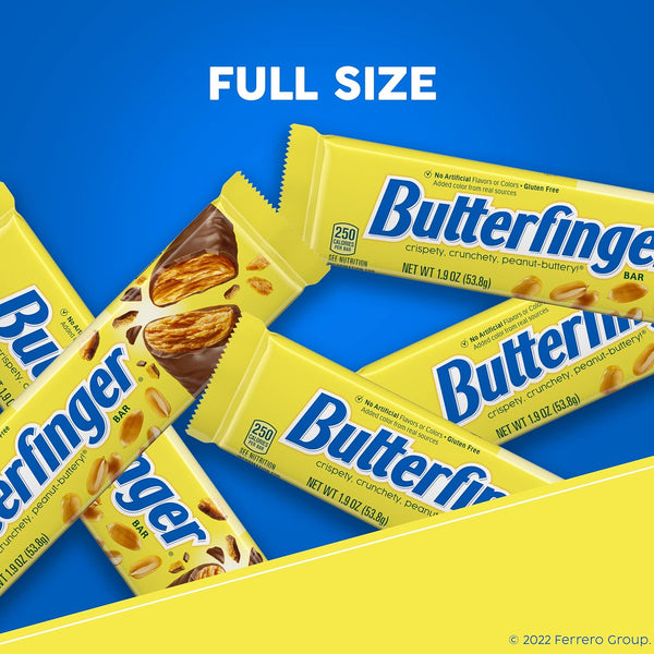 Chocolatey, Peanut-Buttery, Full Size Candy Bars, 2 pack, 6 Count per pack, plus 3 My Outlet Mall Resealable Storage Pouches