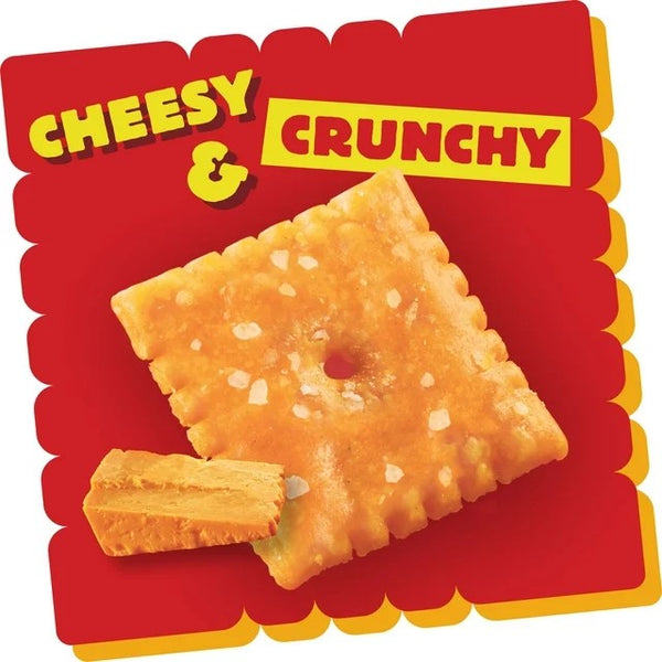 Original Cheese Crackers, 2 pack, 21 oz, plus 3 My Outlet Mall Resealable Storage Pouches