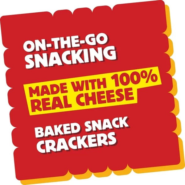 Original Cheese Crackers, 2 pack, 21 oz, plus 3 My Outlet Mall Resealable Storage Pouches