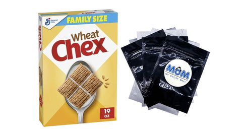 Wheat Breakfast Cereal Made with Whole Grain Family Size, 1 pack, 19 oz, plus 3 My Outlet Mall Resealable Storage Pouches