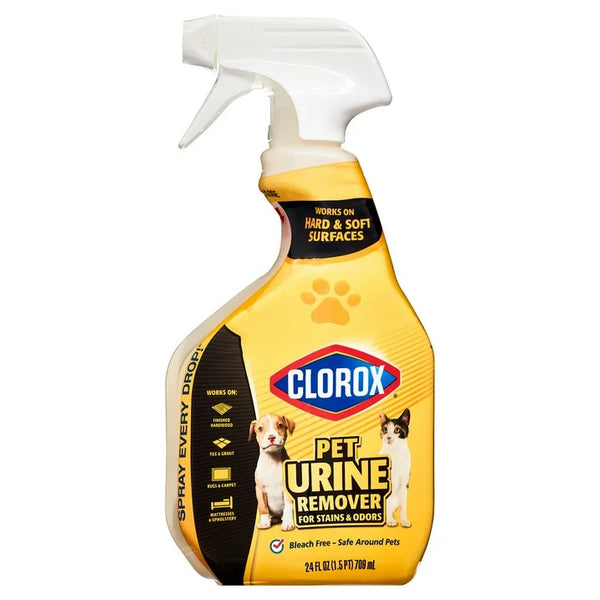 Pet Carpet Stain Remover for Urine Stains and Odors, 2 pack, 24fl oz per pack, plus 3 My Outlet Mall Resealable Storage Pouches