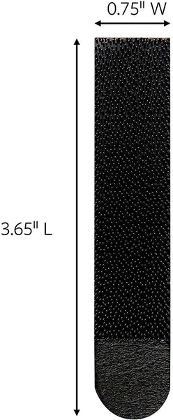 Command Large Picture Hanging Strips, Black, Damage-Free Hanging, 2 pack, 12 pairs per pack, plus 3 My Outlet Mall Resealable Storage Pouches