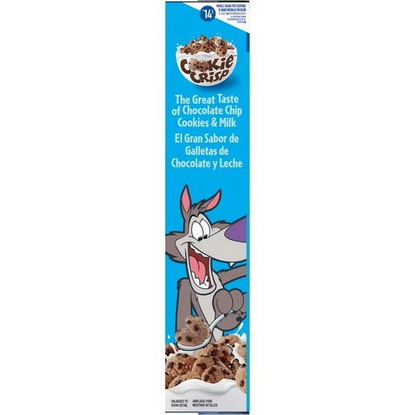 Breakfast Cereal Chocolate Chip Cookie Taste Family Size, 2 Packs, 18.3 oz per pack, plus 3 My Outlet Mall Resealable Storage Pouches