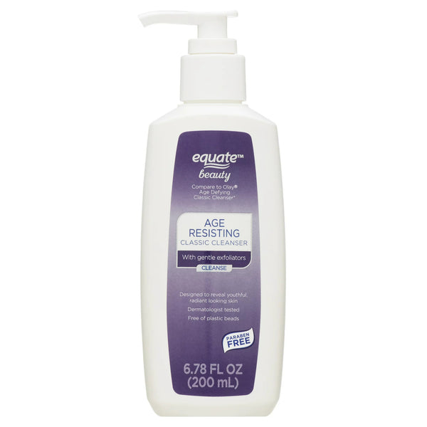 Age Resisting Classic Cleanser, 3 pack, 6.78fl oz per pack, plus 3 My Outlet Mall Resealable Storage Pouches