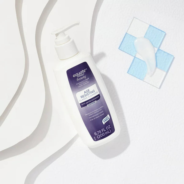 Age Resisting Classic Cleanser, 1 pack, 6.78fl oz, plus 3 My Outlet Mall Resealable Storage Pouches
