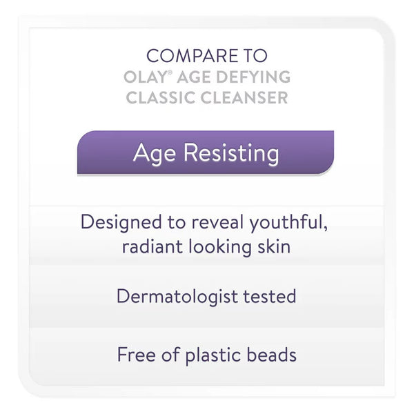 Age Resisting Classic Cleanser, 1 pack, 6.78fl oz, plus 3 My Outlet Mall Resealable Storage Pouches