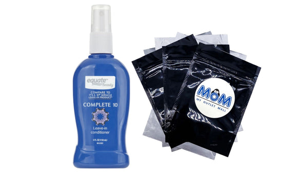 Complete 10 Nourishing Volumizing Leave-in Conditioner, 1 pack, 4fl oz, plus 3 My Outlet Mall Resealable Storage Pouches