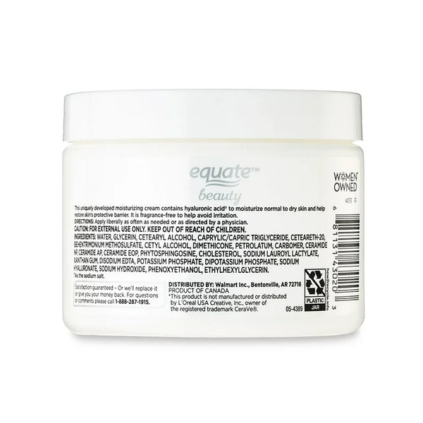 Cream Facial Moisturizing with Hyaluronic Acid, 3 pack, 12 oz per pack, plus 3 My Outlet Mall Resealable Storage Pouches