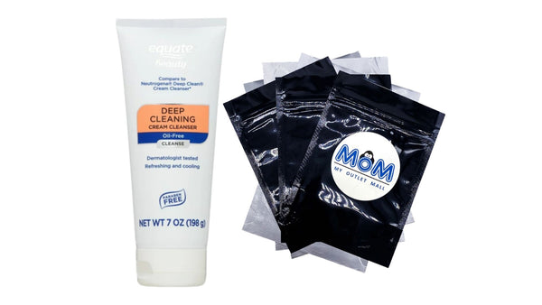 Deep Cleaning Cream Cleanser, 1 pack, 7 oz, plus 3 My Outlet Mall Resealable Storage Pouches
