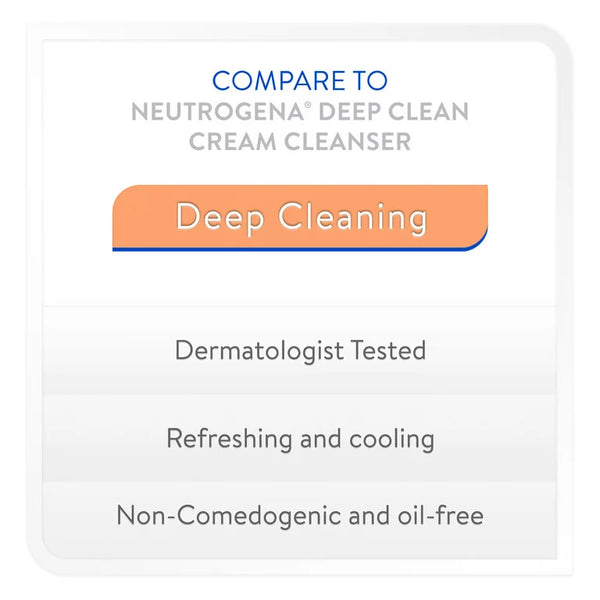 Deep Cleaning Cream Cleanser, 1 pack, 7 oz, plus 3 My Outlet Mall Resealable Storage Pouches