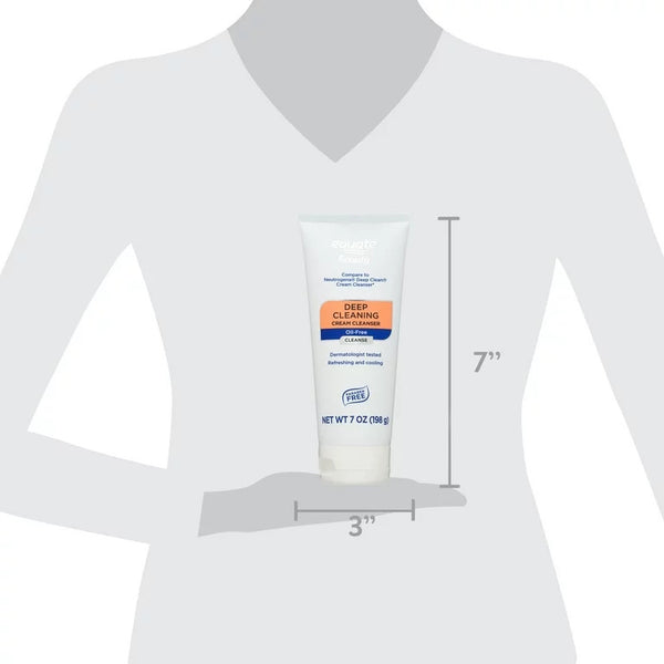 Deep Cleaning Cream Cleanser, 3 pack, 7 oz per pack, plus 3 My Outlet Mall Resealable Storage Pouches