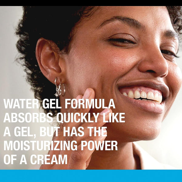 Hydration Gel Facial and Neck Moisturizer, 1 pack, 1.7 oz, plus 3 My Outlet Mall Resealable Storage Pouches