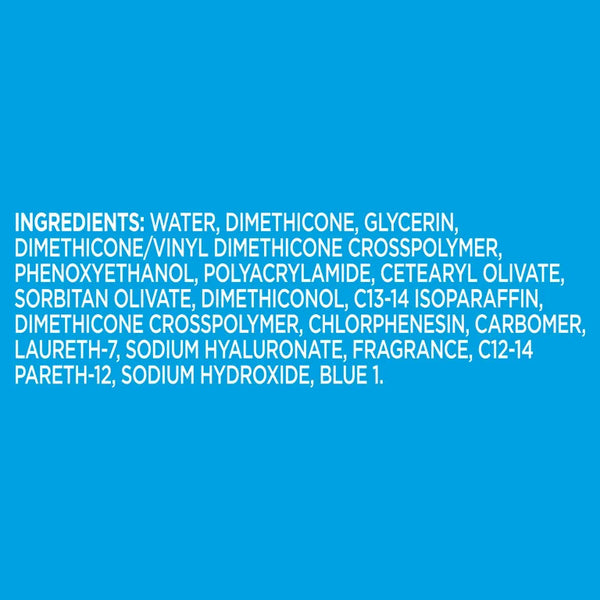 Hydration Gel Facial and Neck Moisturizer, 1 pack, 1.7 oz, plus 3 My Outlet Mall Resealable Storage Pouches