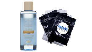 Oil-Free Makeup Remover, 1 pack, 5.5fl oz, plus 3 My Outlet Mall Resealable Storage Pouches