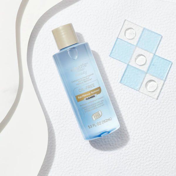 Oil-Free Makeup Remover, 2 pack, 5.5fl oz per pack, plus 3 My Outlet Mall Resealable Storage Pouches