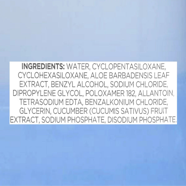 Oil-Free Makeup Remover, 2 pack, 5.5fl oz per pack, plus 3 My Outlet Mall Resealable Storage Pouches