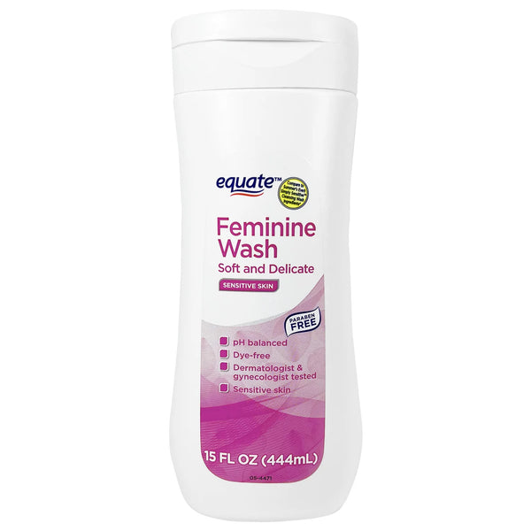 Sensitive Skin Feminine Wash, 1 pack, 15 oz, plus 3 My Outlet Mall Resealable Storage Pouches