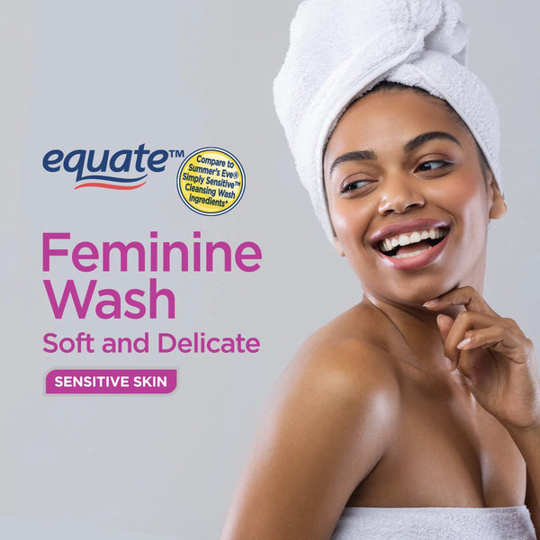 Sensitive Skin Feminine Wash, 1 pack, 15 oz, plus 3 My Outlet Mall Resealable Storage Pouches